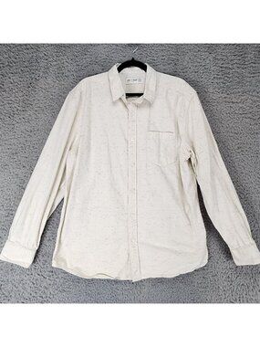 Line Of Trade Shirt Mens XXL White Long Sleeve Button Up